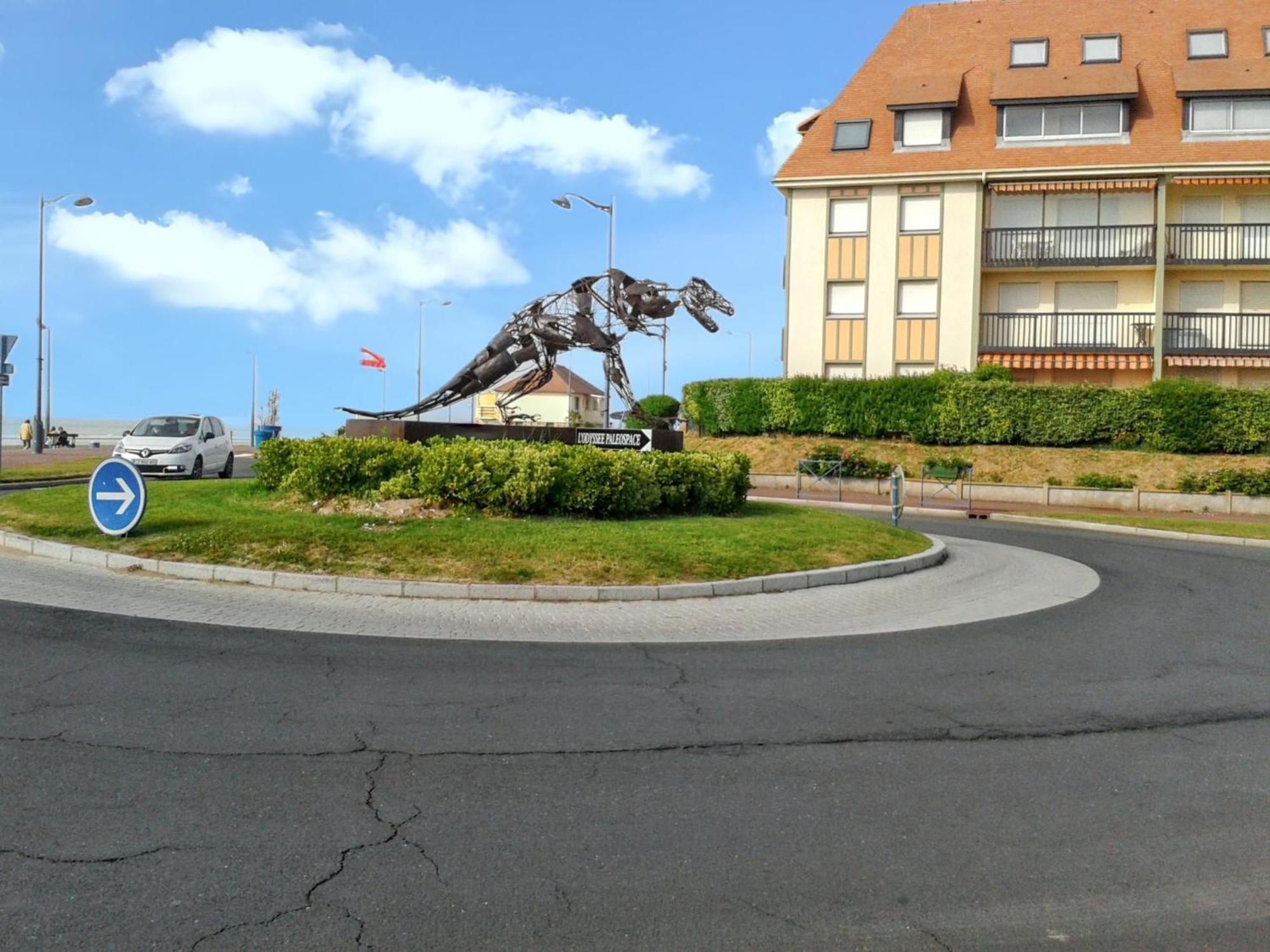 Appartement Charmant A Villers Sur Mer 30 M² Avec Terrasse Exterior foto