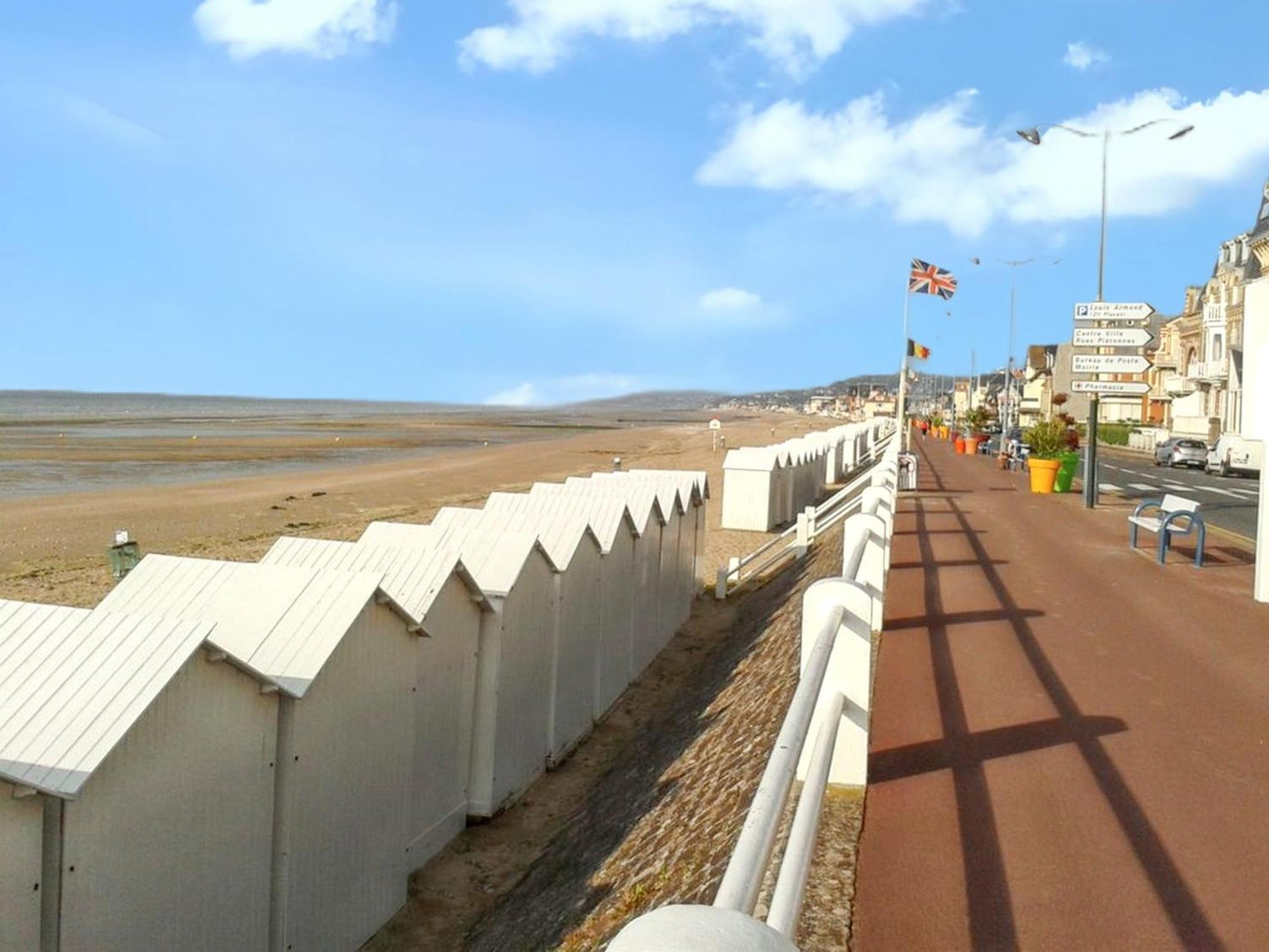 Appartement Charmant A Villers Sur Mer 30 M² Avec Terrasse Exterior foto